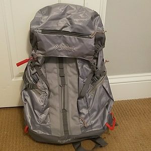 Camping back pack used only once.